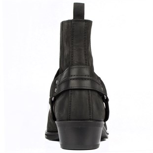 Siyah Erkek Kovboy Botu (Matador)