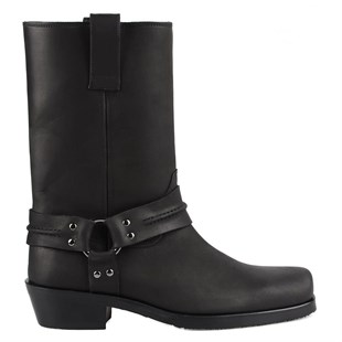 FootCourt Biker Boots Black