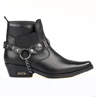 Black Western Cowboy Boots Black