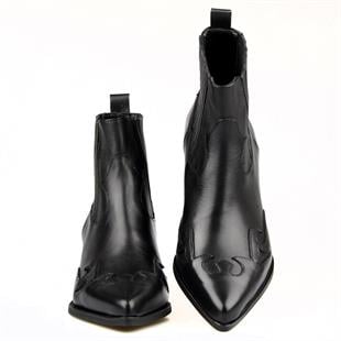 Siyah Kadın Kovboy Bot (Teksas)