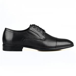 Black Leather Mens Classic Shoes