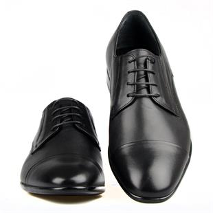 Black Leather Mens Classic Shoes