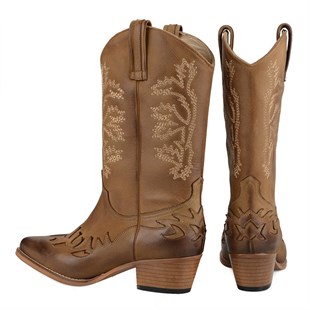 Taba Bayan Kovboy Çizmesi (Dawn)