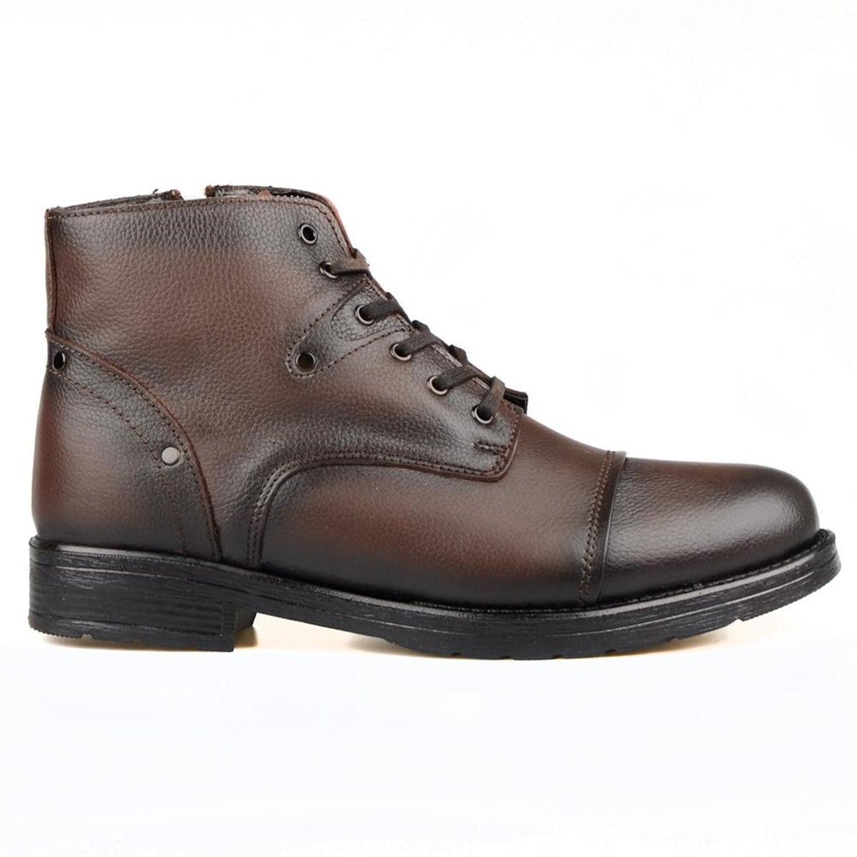 Brown Leather Men's Boots