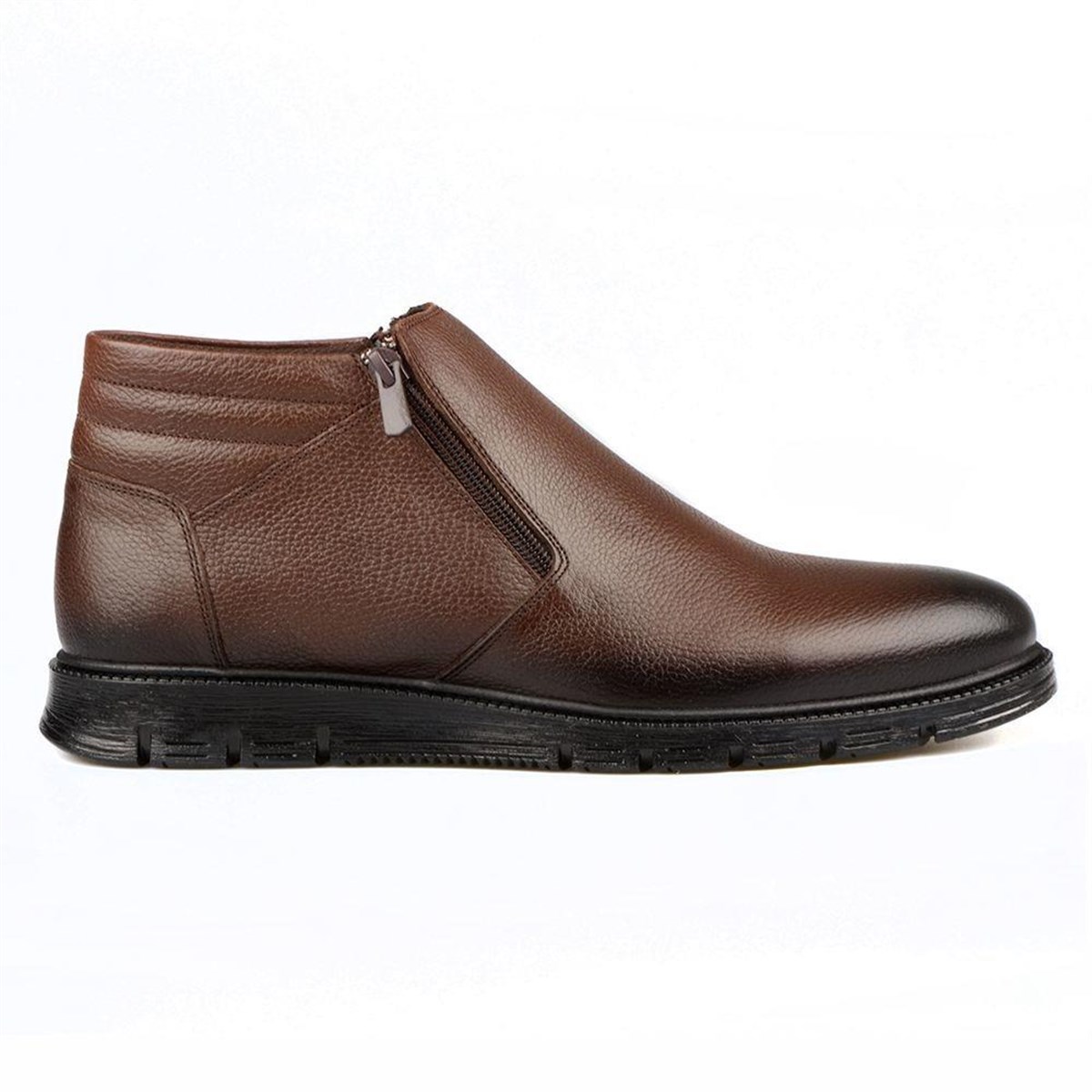 Brown Leather Men's Boots