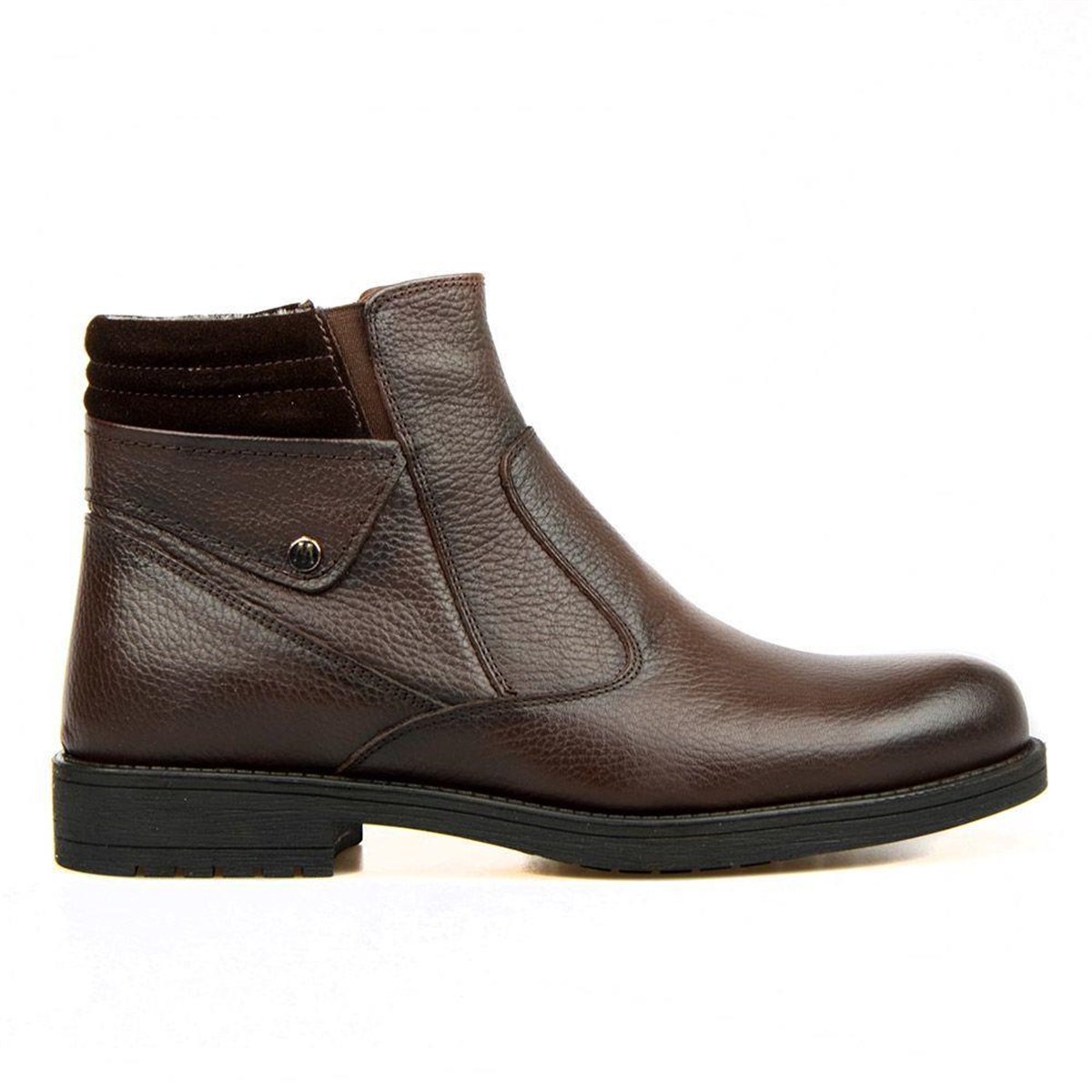 Brown Leather Men's Boots