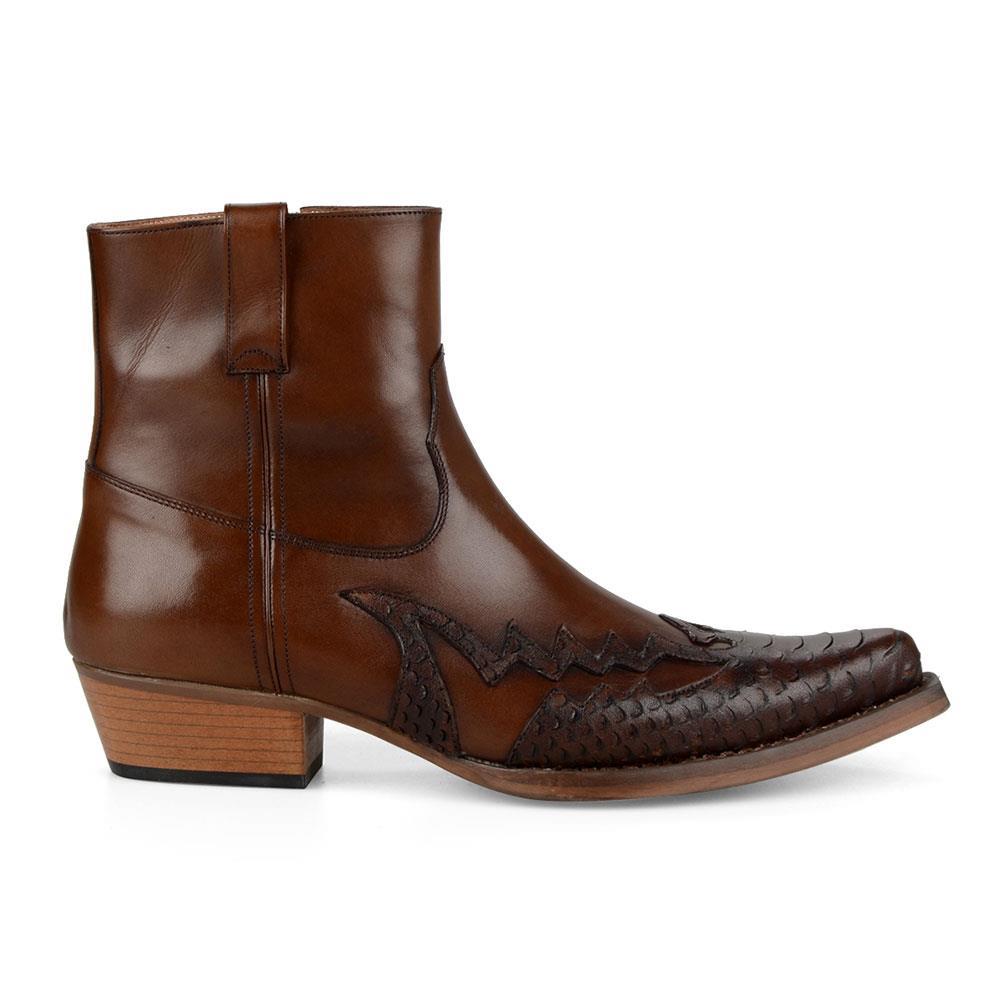 FootCourt Cowboy Boots Brown Basel