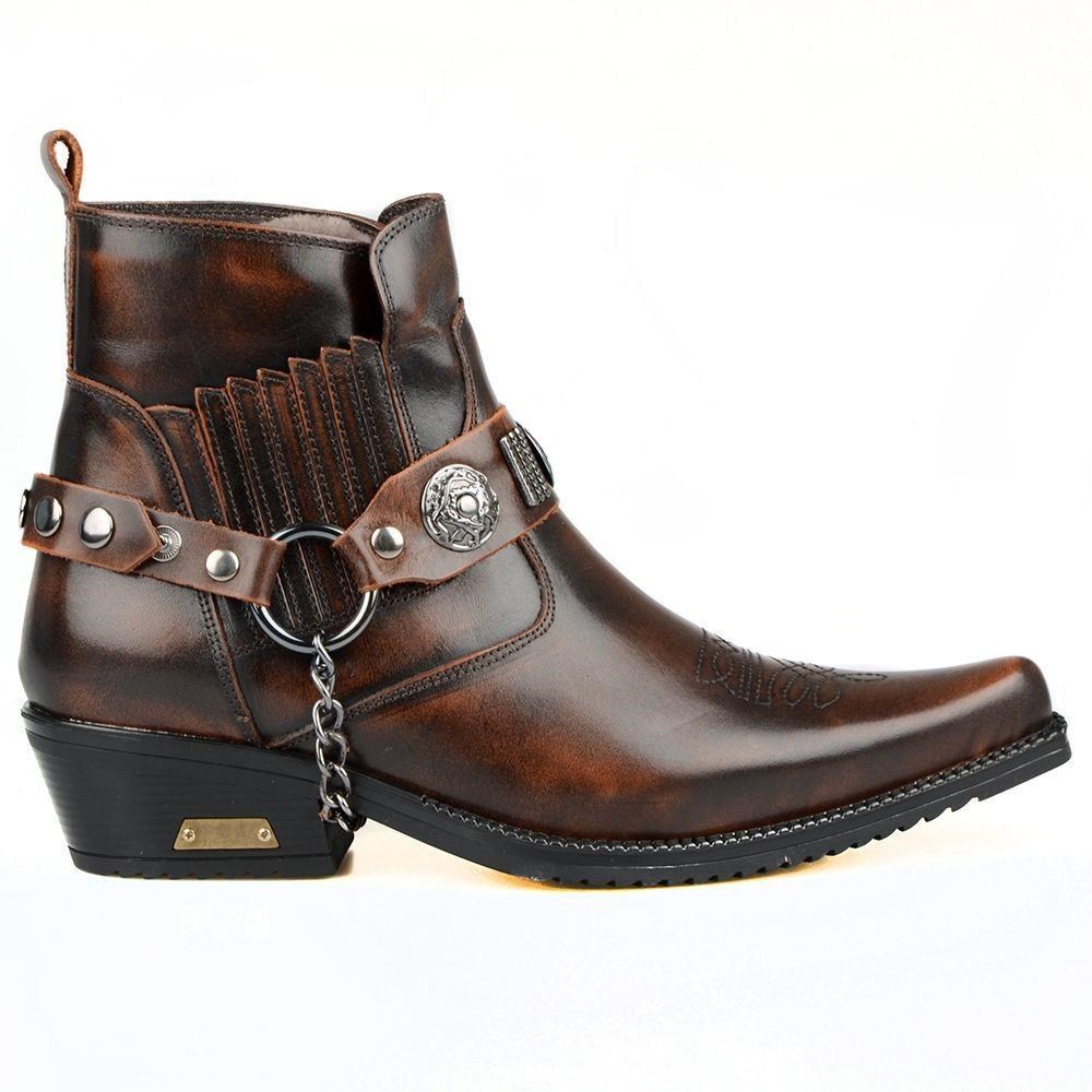Brown Western Cowboy Boots
