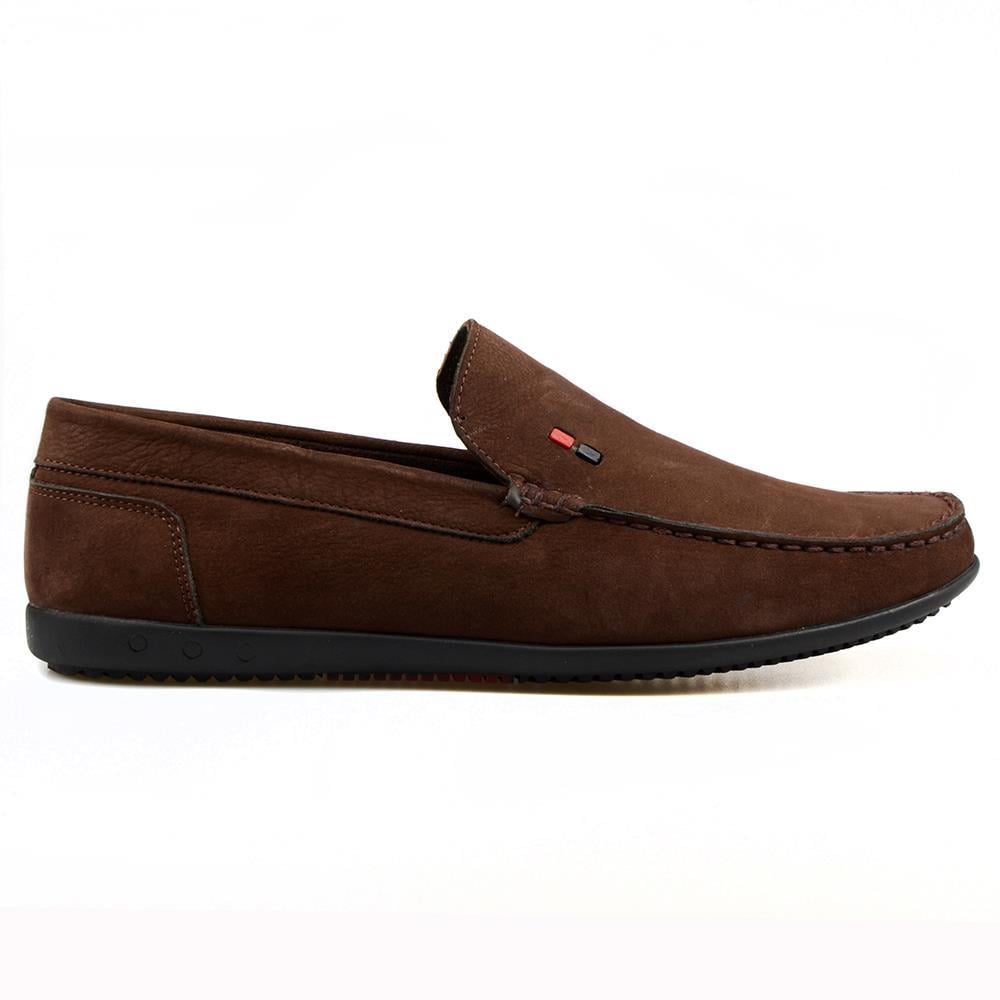 Brown Nubuck Men Loafers