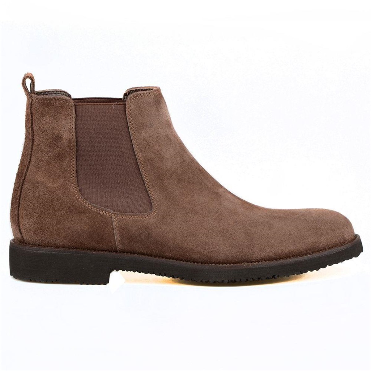 FootCourt Men's Suede Chelsea Boots