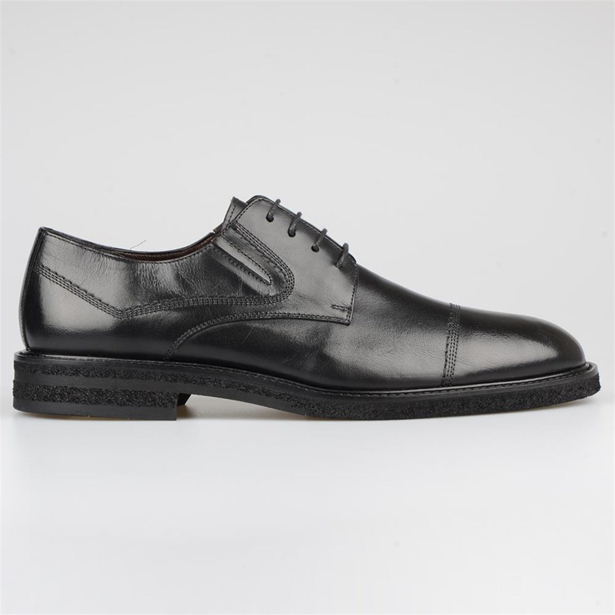 Black Classic Men's Shoes Light Soles