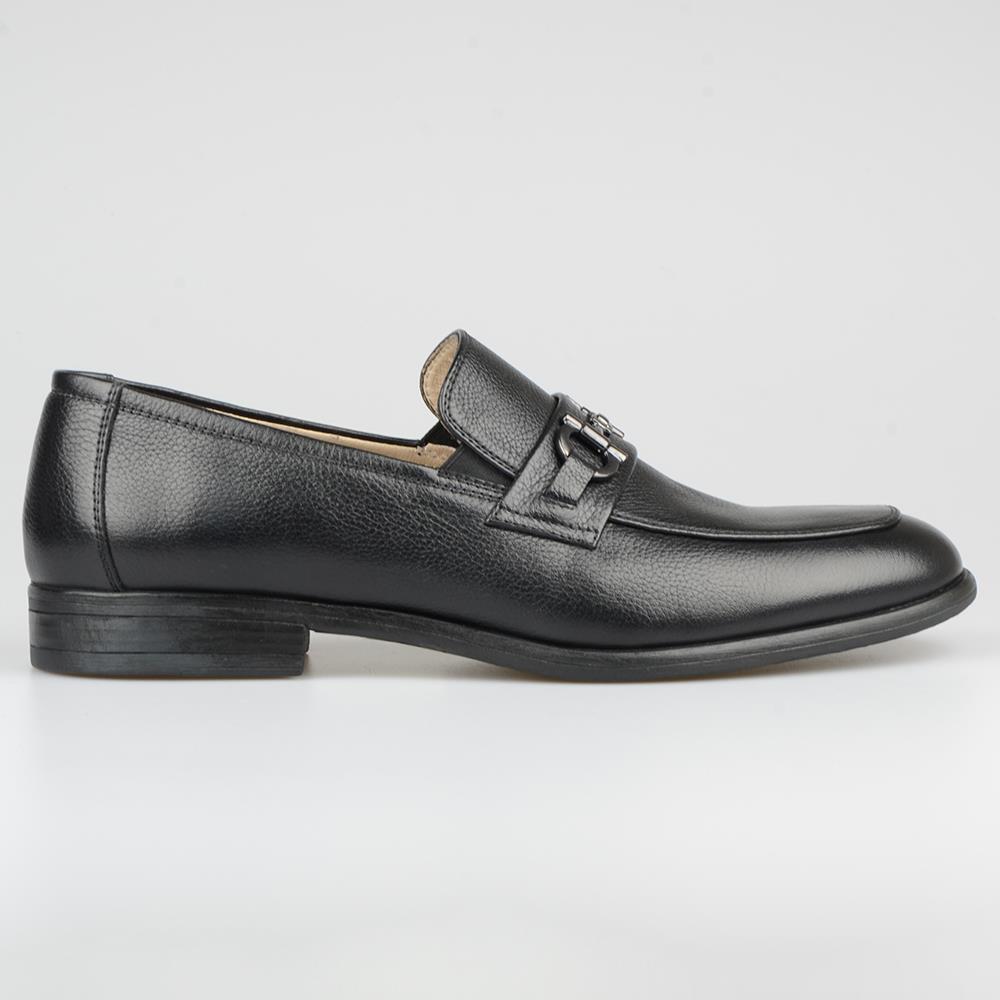 Men's Black Leather Classic Shoes