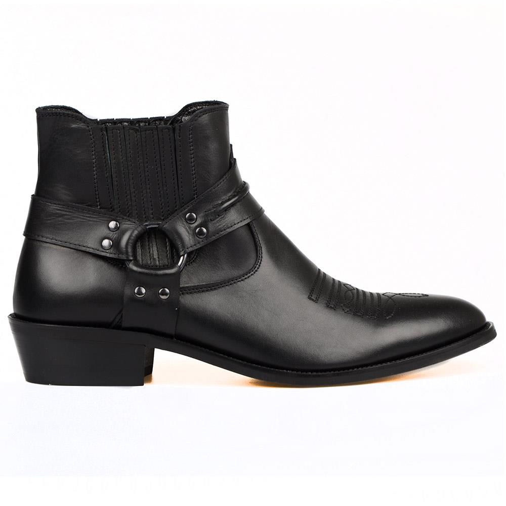 FootCourt Cowboy Boots Black