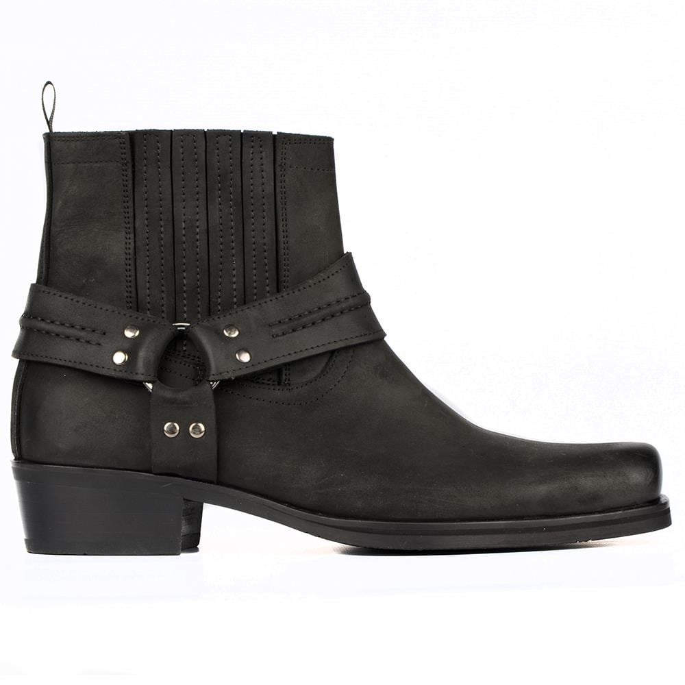 FootCourt Biker Boots Black