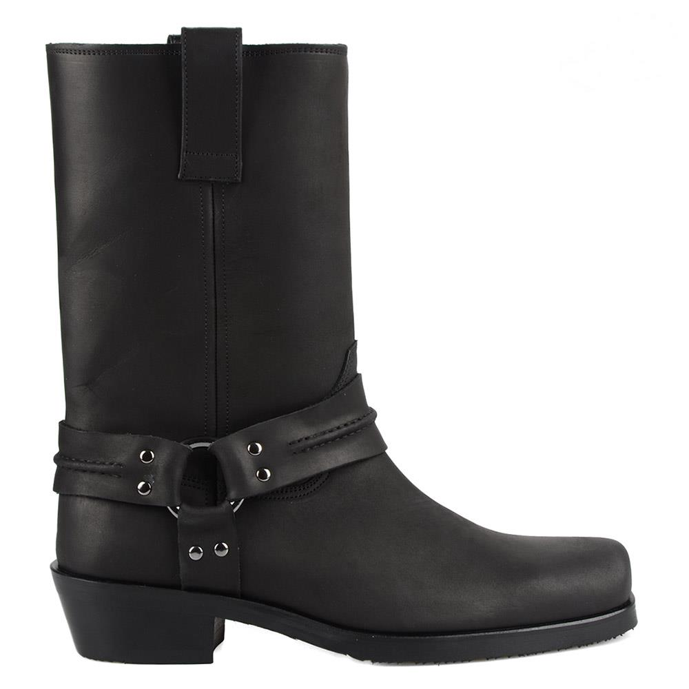 FootCourt Biker Boots Black