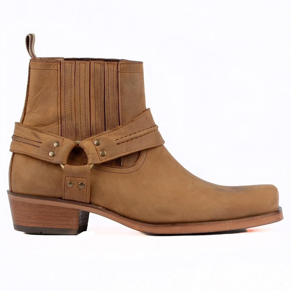 FootCourt Biker Boots Tan