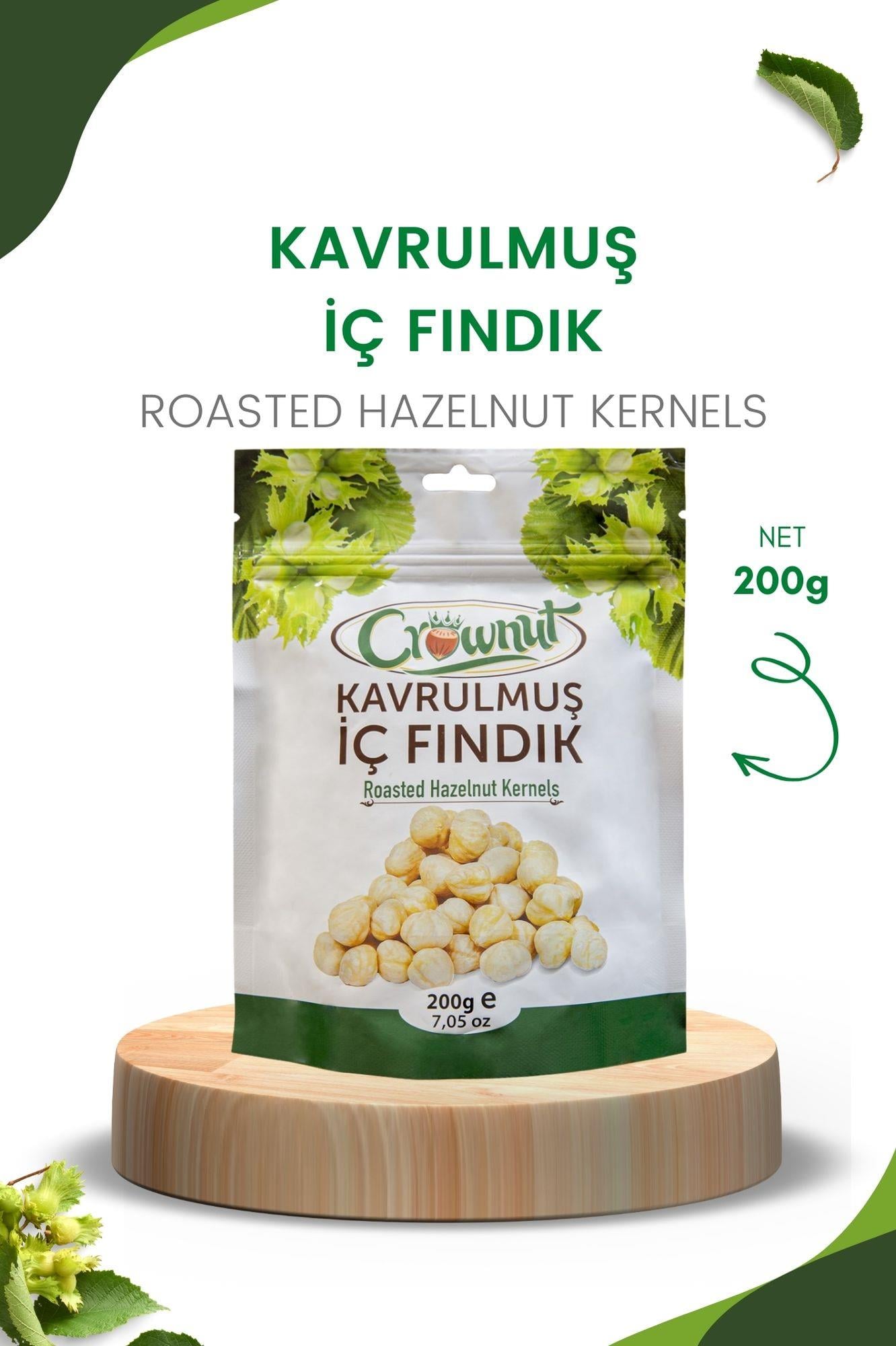 Crownut Kavrulmuş İç Fındık 200 Gram
