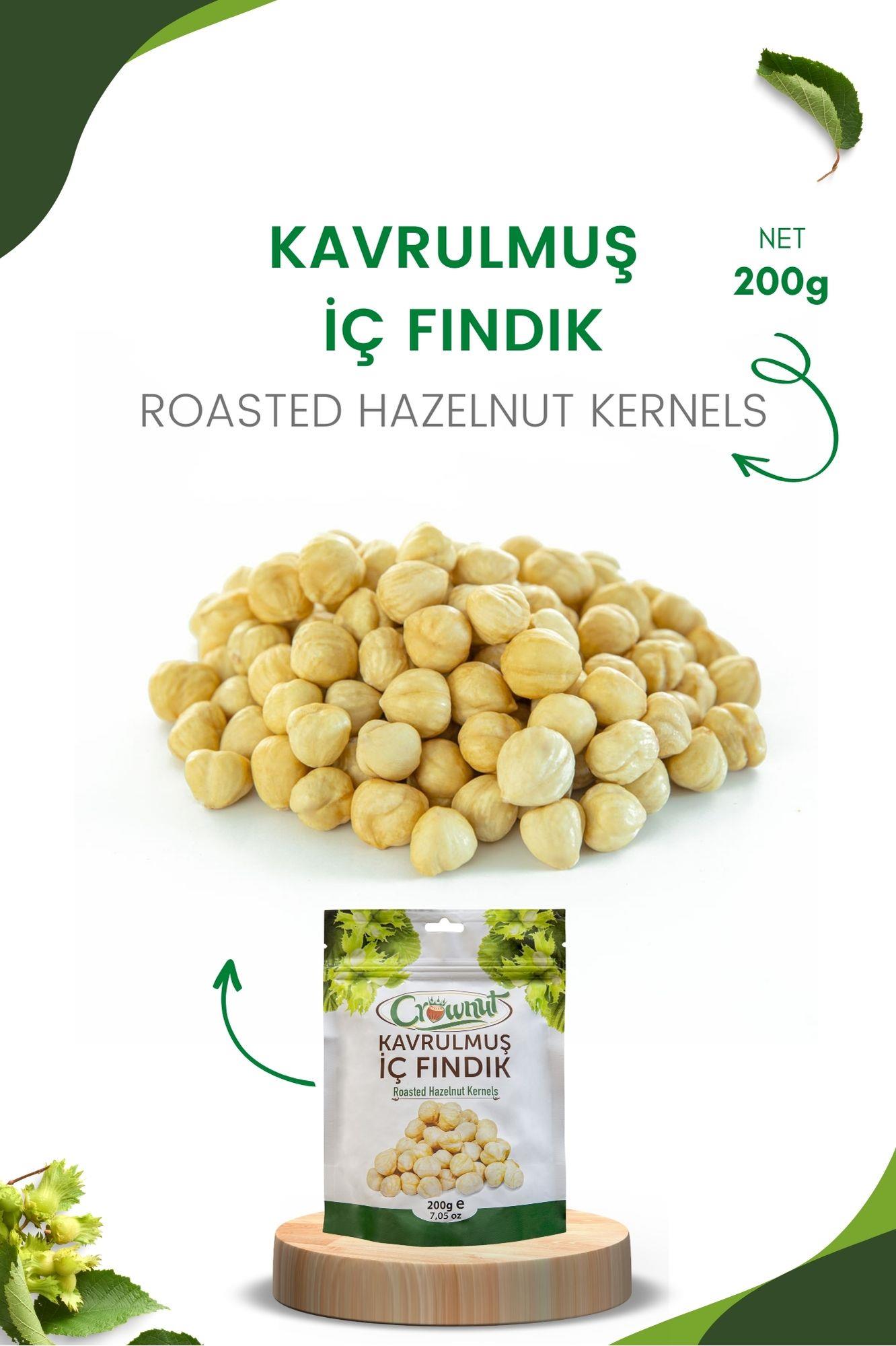 Crownut Kavrulmuş İç Fındık 200 Gram