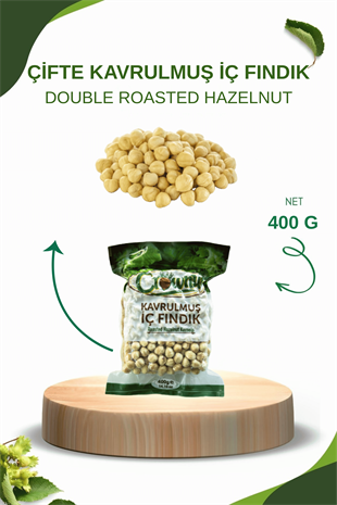 Crownut Çifte Kavrulmuş İç Fındık 400 gram