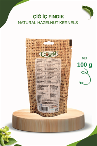 Crownut Çiğ İç Fındık 100 gram