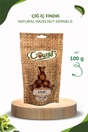 Crownut Çiğ İç Fındık 100 gram
