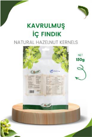 Crownut Kavrulmuş İç Fındık 150 Gram