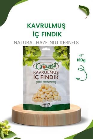 Crownut Kavrulmuş İç Fındık 150 Gram Doypack