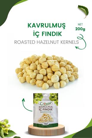 Crownut Kavrulmuş İç Fındık 200 Gram