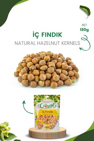 Crownut Natural İç Fındık 150 Gram