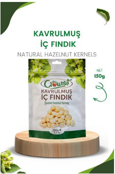 Crownut Kavrulmuş İç Fındık 150 Gram