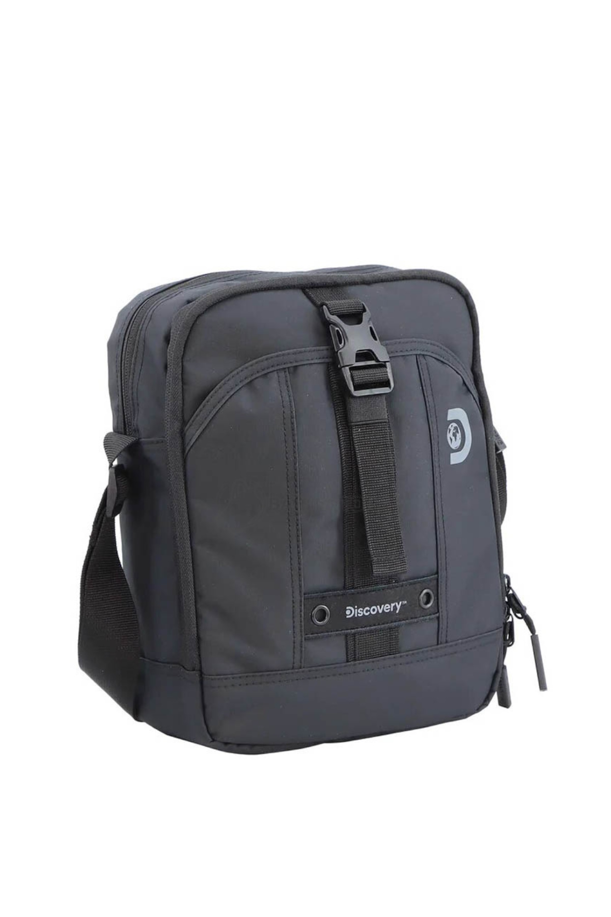 Discovery Çok Gözlü Unisex Çapraz Çanta Siyah D00113.06