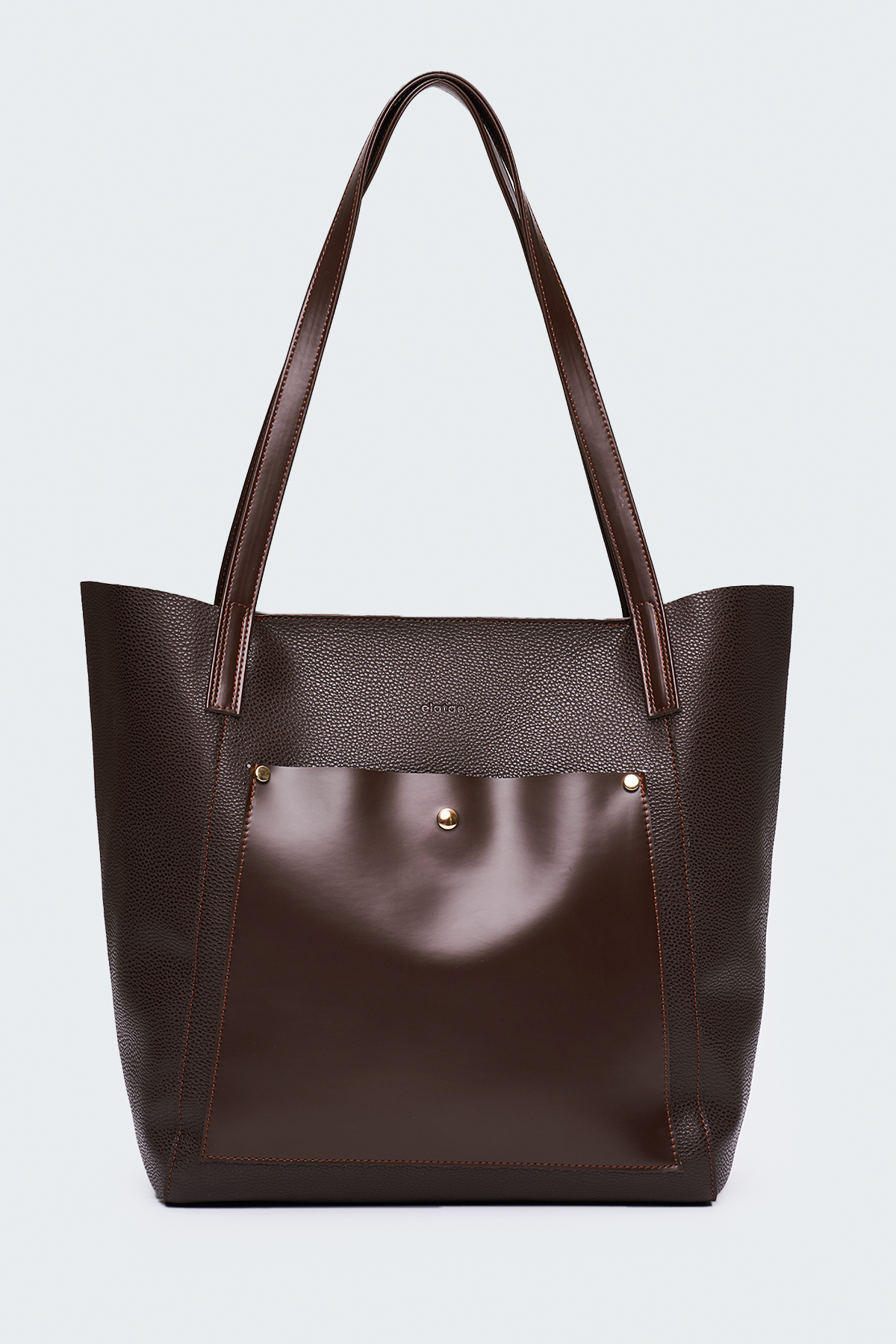 Elatae Kadın Omuz Çantası Kahverengi ELT0348 – Günlük Şık Tasarım, Hafif ve Kullanışlı