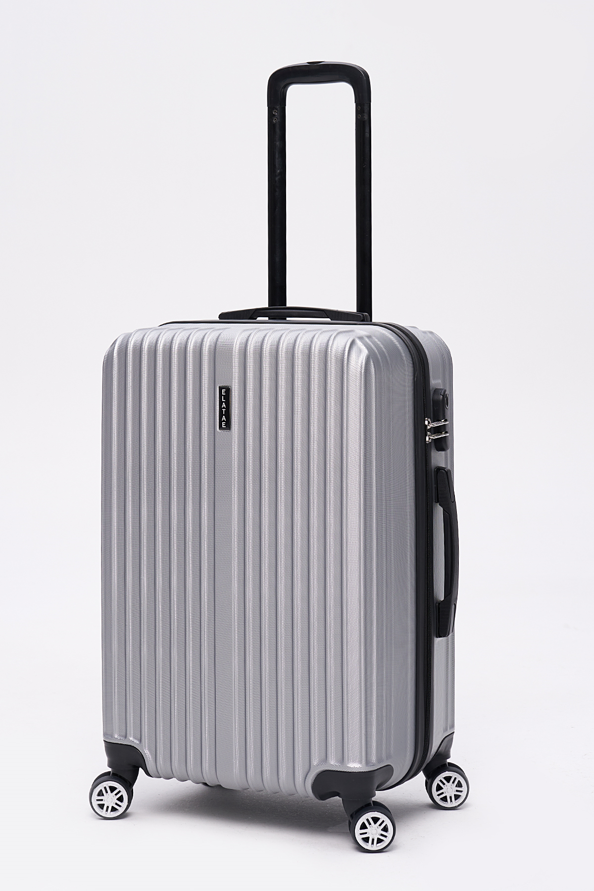 Elatae Orta Boy Valiz Gri Abs 1020