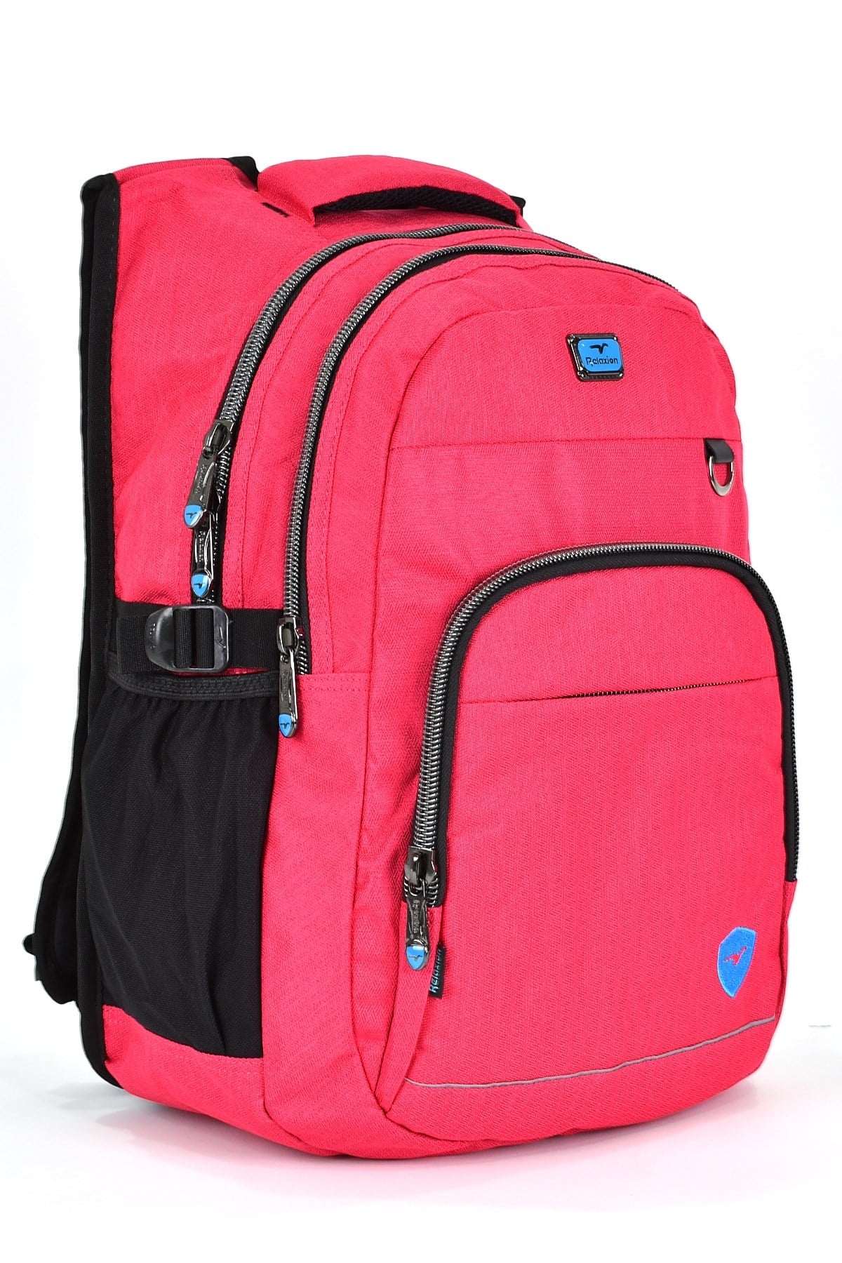 Elatae Unisex Ortopedik Çok Gözlü Günlük Seyahat Okul Sırt Çantası Pembe 2238