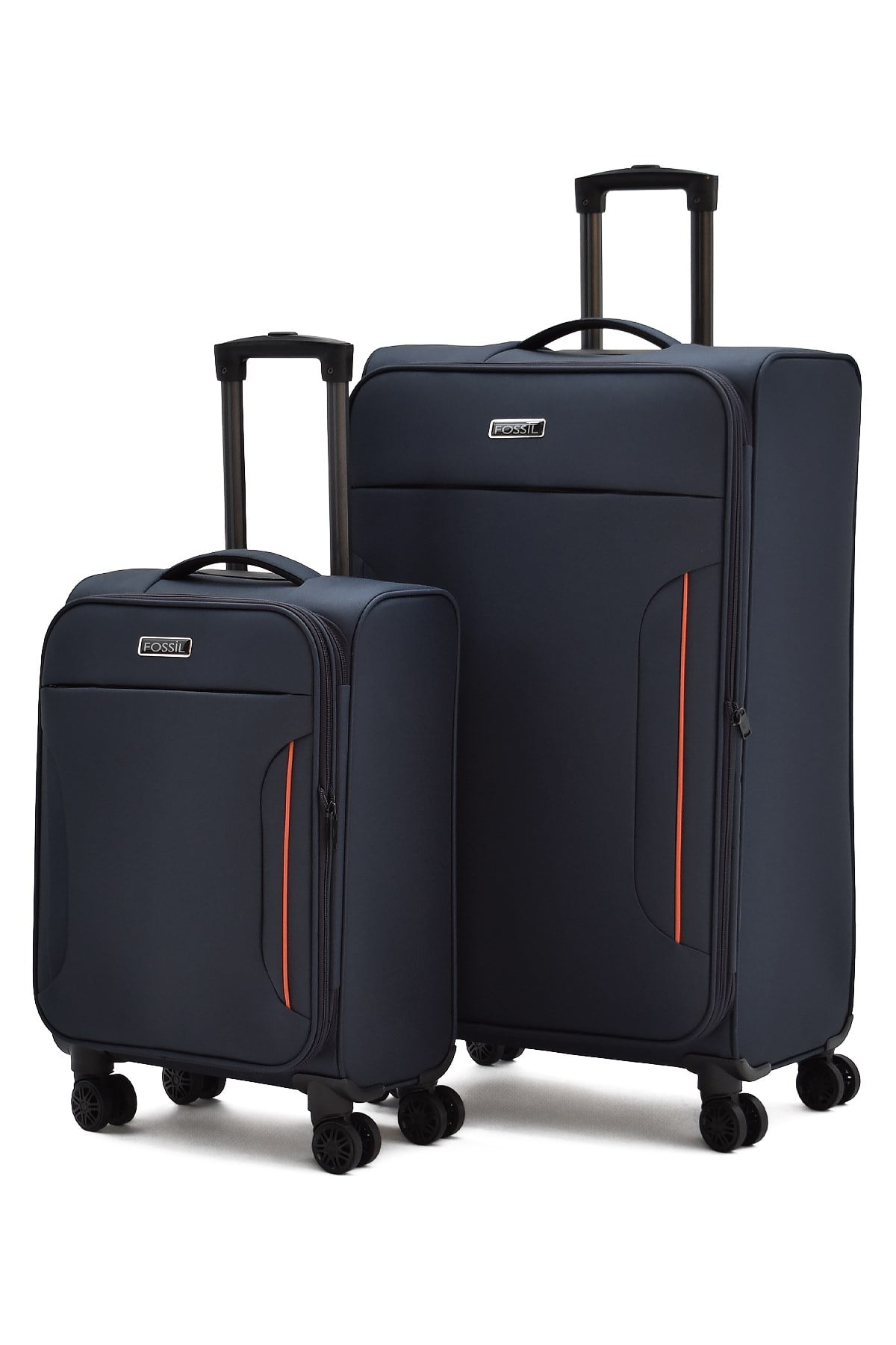 Fossil Ultra Light Lacivert 2li Valiz Seti Büyük ve Kabin Boy  – 360° 8 Tekerlekli, Hafif & Geniş İç Hacim 