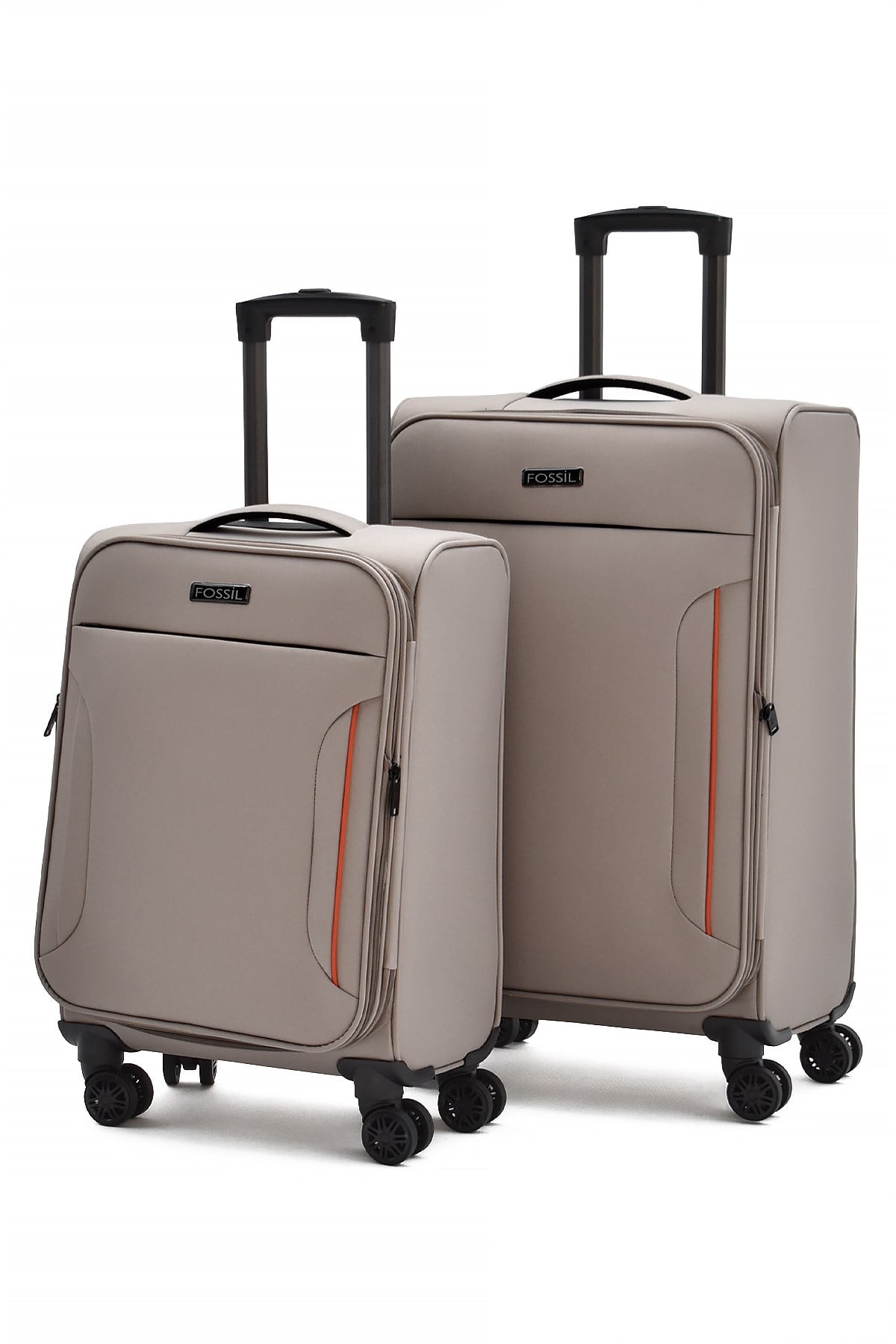 Fossil Ultra Light Vizon 2li Valiz Seti Orta ve Kabin Boy  – 360° 8 Tekerlekli, Hafif & Geniş İç Hacim 
