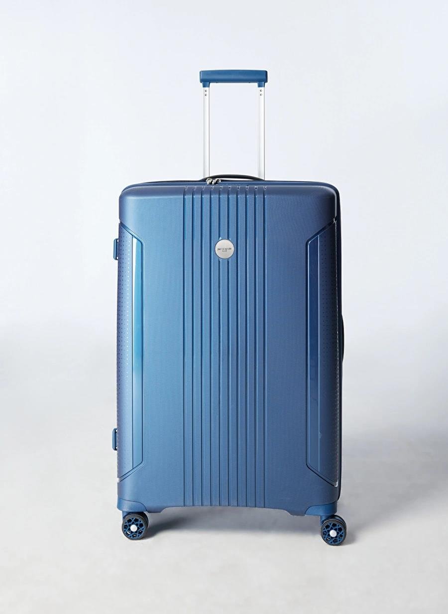 Pierre Cardin Polipropilen Büyük Boy Kırılmaz Valiz Lacivert PC7060
