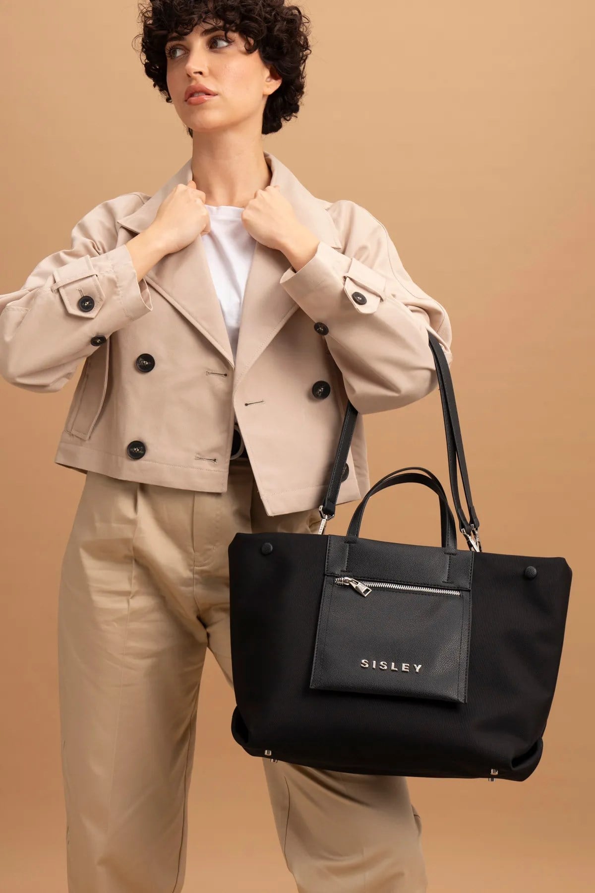 Sisley Kadın Kol Çantası Siyah SLY024