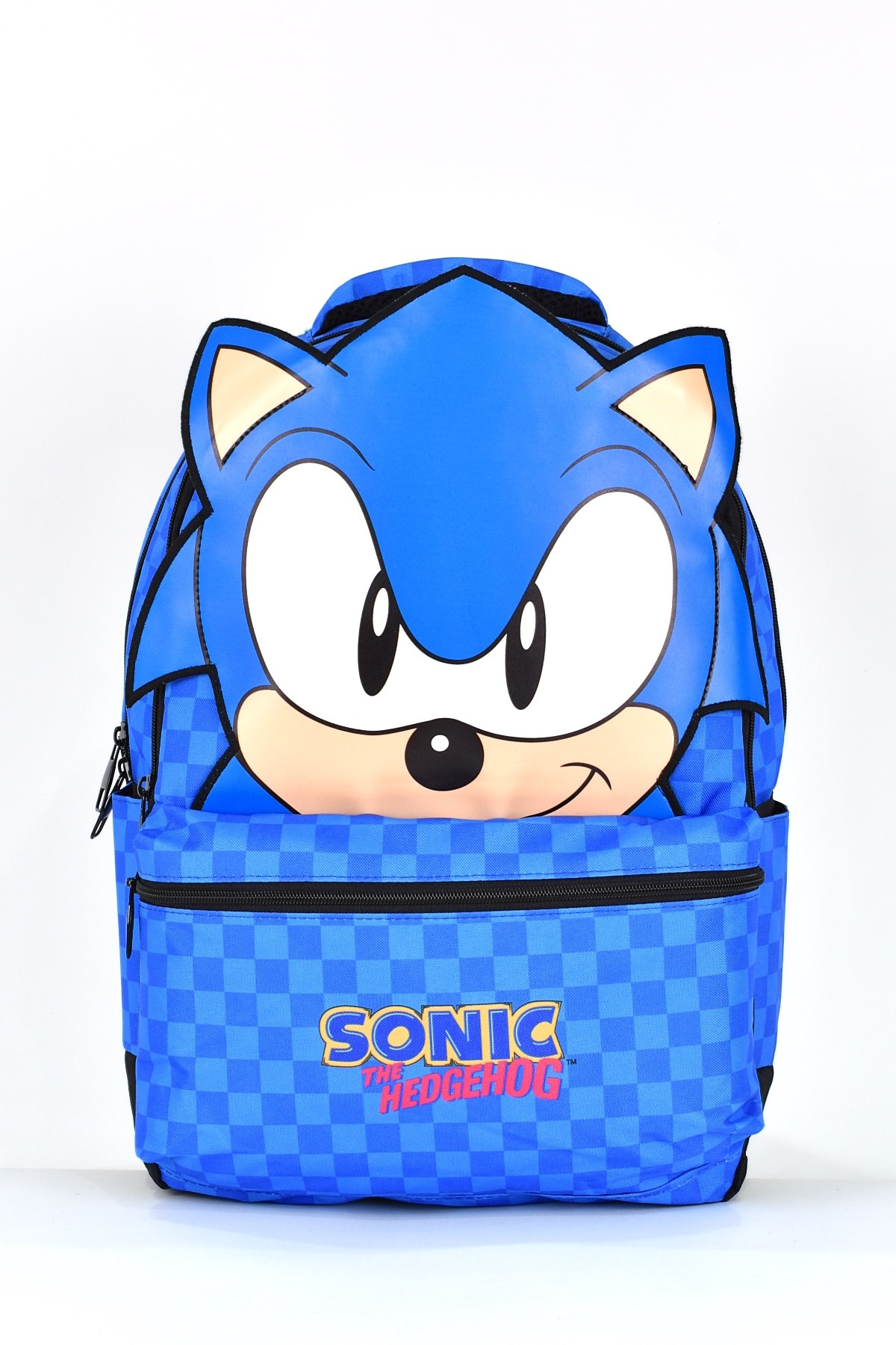 Sonic Erkek Çocuk Çok Gözlü Okul Sırt Çantası Mavi 2556