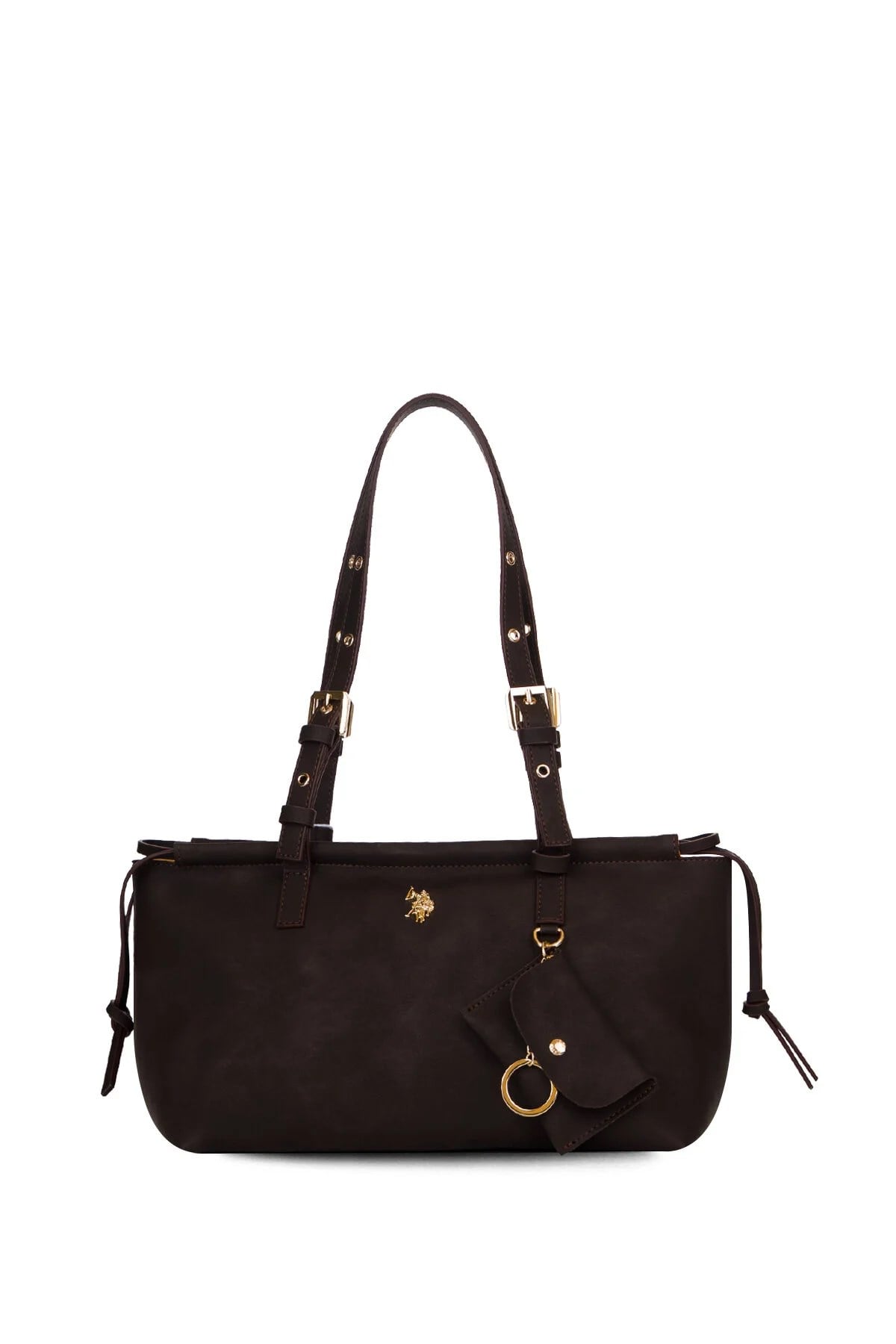 U.s. Polo Assn. Kadın Omuz Çantası Kahve US26222 – Günlük Şık Tasarım, Hafif ve Kullanışlı