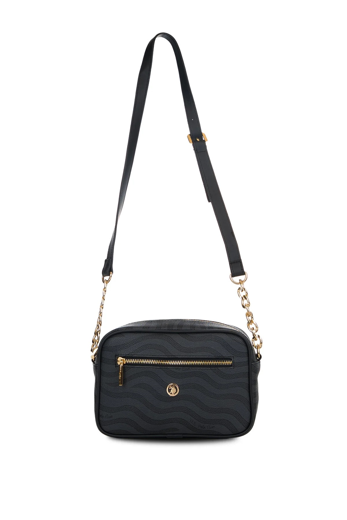 U.S. Polo Assn. Kadın Postacı Çapraz Çanta Siyah US26171 – Günlük Şık Tasarım, Hafif ve Kullanışlı