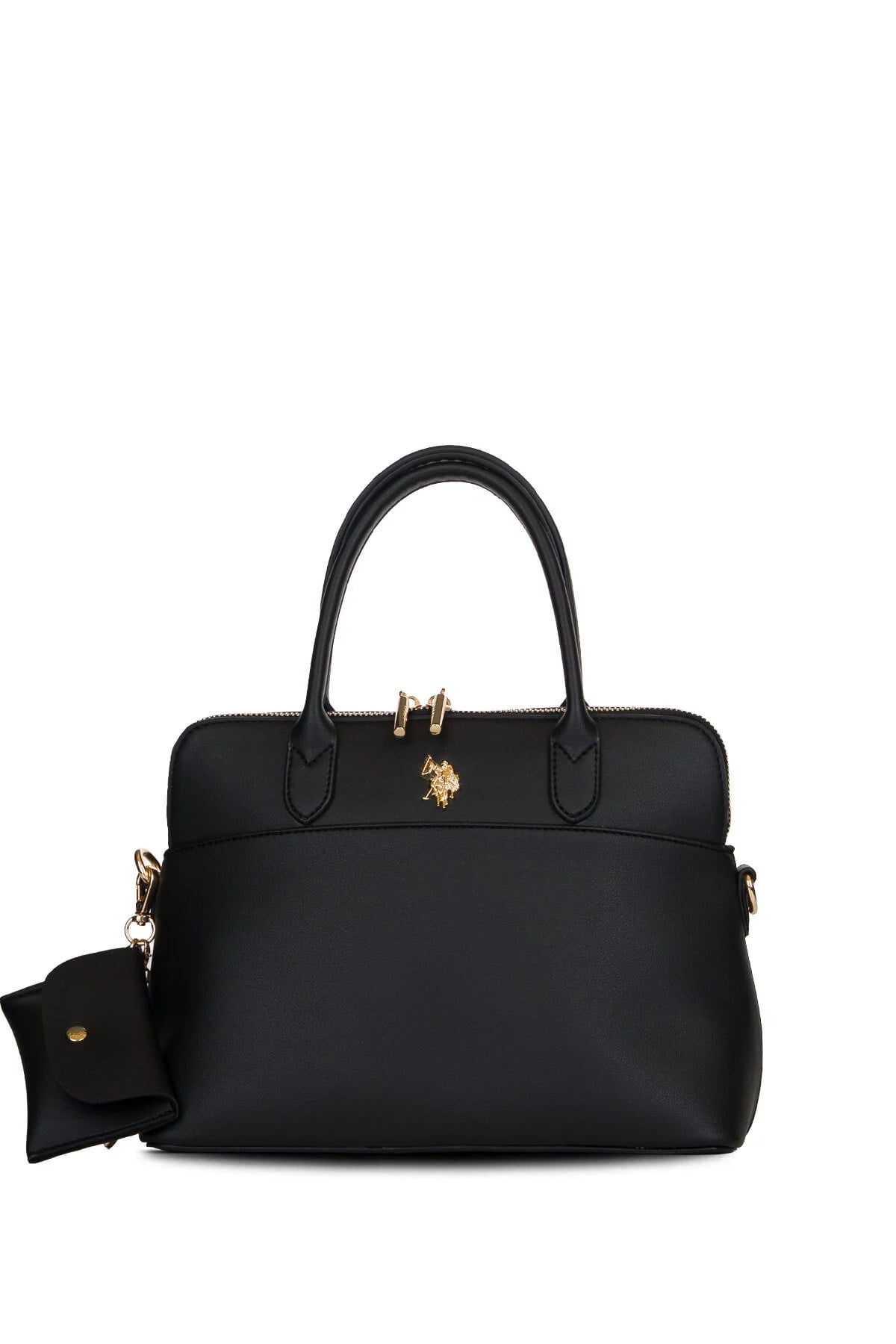 U.S. Polo Assn. Kadın Postacı Çapraz Çanta Siyah US26186 – Günlük Şık Tasarım, Hafif ve Kullanışlı