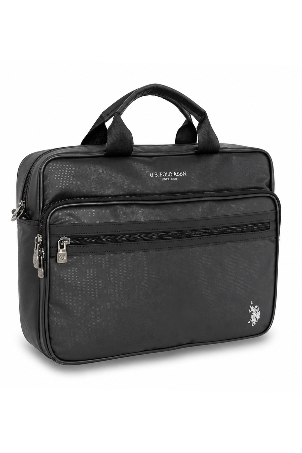 U.S. Polo Assn. Laptop Bölmeli Evrak Çantası 15.6 İnç Şık Tasarım Omuz Askılı Ofis Çantası PLEVR26037