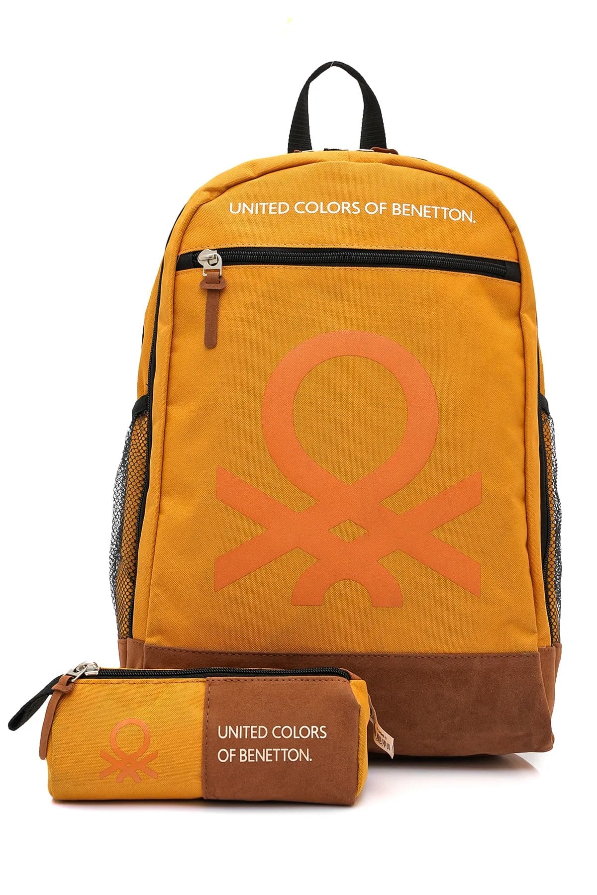 United Colors Of Benetton Unisex Genç Lise Üniversite 2li Okul Seti Okul Çantası ve Kalemlik Seti 1306061