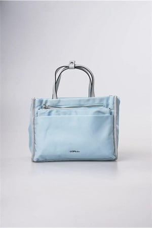 ÇÇS Kadın Çapraz Askılı El Çantası Günlük Şık Kullanım Hafif Modern Tasarım Mavi 18142