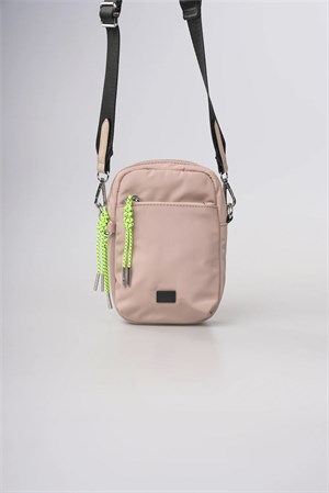 Ççs Kadın Çapraz Çanta Günlük Şık Kullanım Hafif Çok Gözlü Modern Tasarım Bej 18292