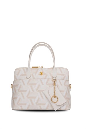 U.S. Polo Assn. Kadın Postacı Çapraz Çanta Krem US26106 – Günlük Şık Tasarım, Hafif ve Kullanışlı