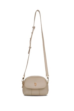 U.S. Polo Assn. Kadın Postacı Çapraz Çanta Bej US26194 – Günlük Şık Tasarım, Hafif ve Kullanışlı