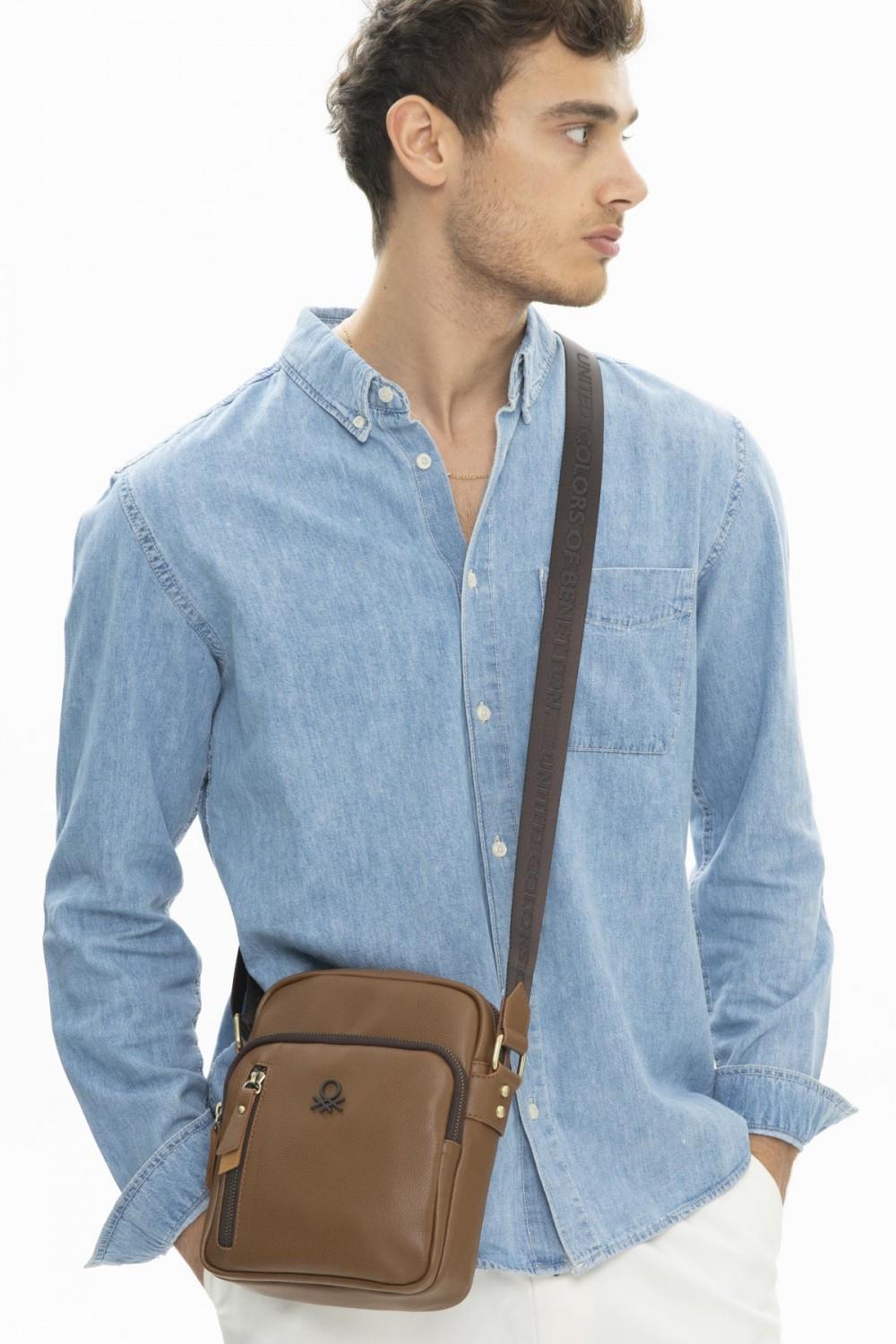 Benetton Erkek Çapraz Çanta Taba BNT1014