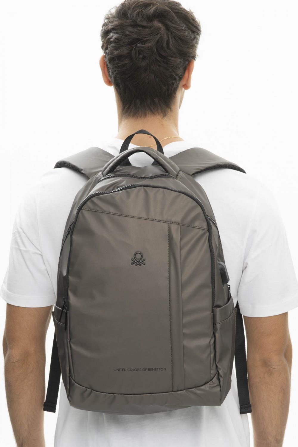 Benetton Erkek Sırt Çantası Bronz BNT900
